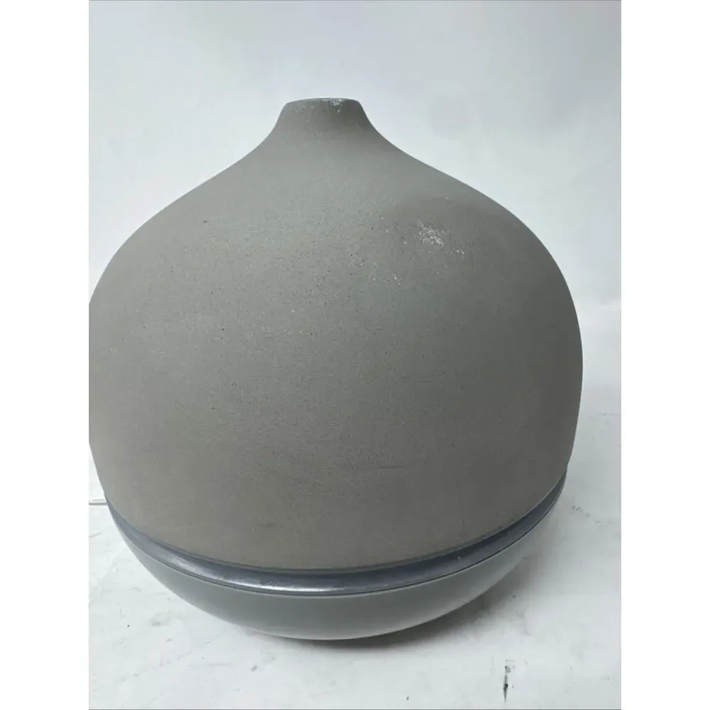 Saje Aroma Om Deluxe Stone Diffuser Wellness Purify Grey. Tested